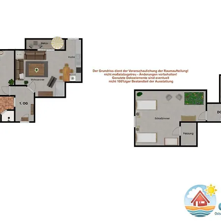 Rosenweg 16 4 Daire Boltenhagen (Ostseebad)